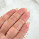Cadena Veneciana 0.9gr / 45cm / Oro Amarillo +3 18K !