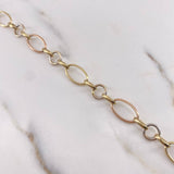 Bracelet Roll-On Type 3.95gr / 20cm / 4mm Beads Polished 18K Yellow Gold &