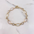 Bracelet Roll-On Type 3.95gr / 20cm / 4mm Beads Polished 18K Yellow Gold &