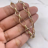 Bracelet Roll-On Type 3.95gr / 20cm / 4mm Beads Polished 18K Yellow Gold &