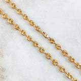 GC Chain 12.6gr / 55cm / 4.9mm Diamond Cut 18K Yellow Gold *