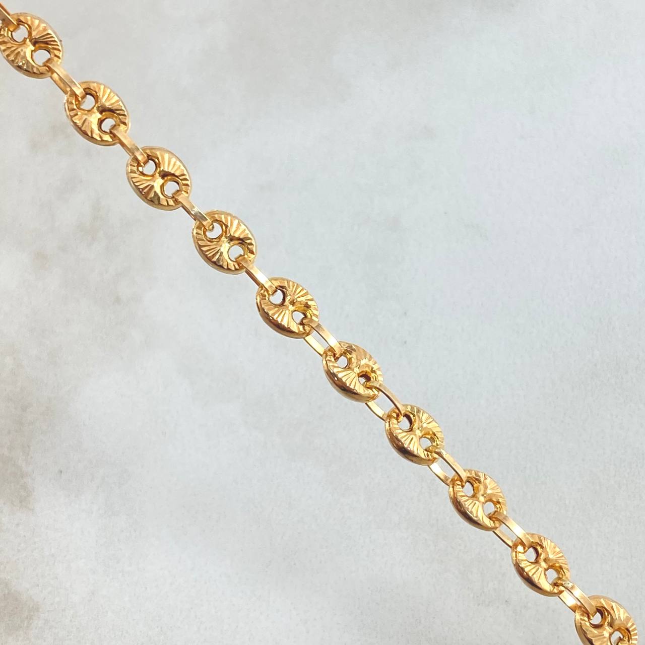 GC Chain 12.6gr / 55cm / 4.9mm Diamond Cut 18K Yellow Gold *