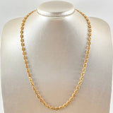 GC Chain 12.6gr / 55cm / 4.9mm Diamond Cut 18K Yellow Gold *