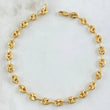 Pulso GC 4.2gr / 20cm / 4.7mm Diamantado Oro Amarillo 18K