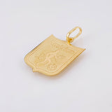Dije Escudo America De Cali 1.55gr / 1 in / Oro Amarillo 18K
