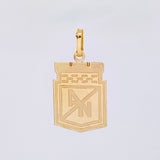 Dije Escudo Atletico Nacional 1.2gr / 1 1/4 in / Oro Amarillo 18K ©