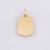 Dije Escudo Atletico Nacional 1.25gr / 1 in / Oro Amarillo 18K