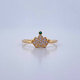 Anillo Corona Real 1.45gr / T7 / Oro Amarillo 18K &