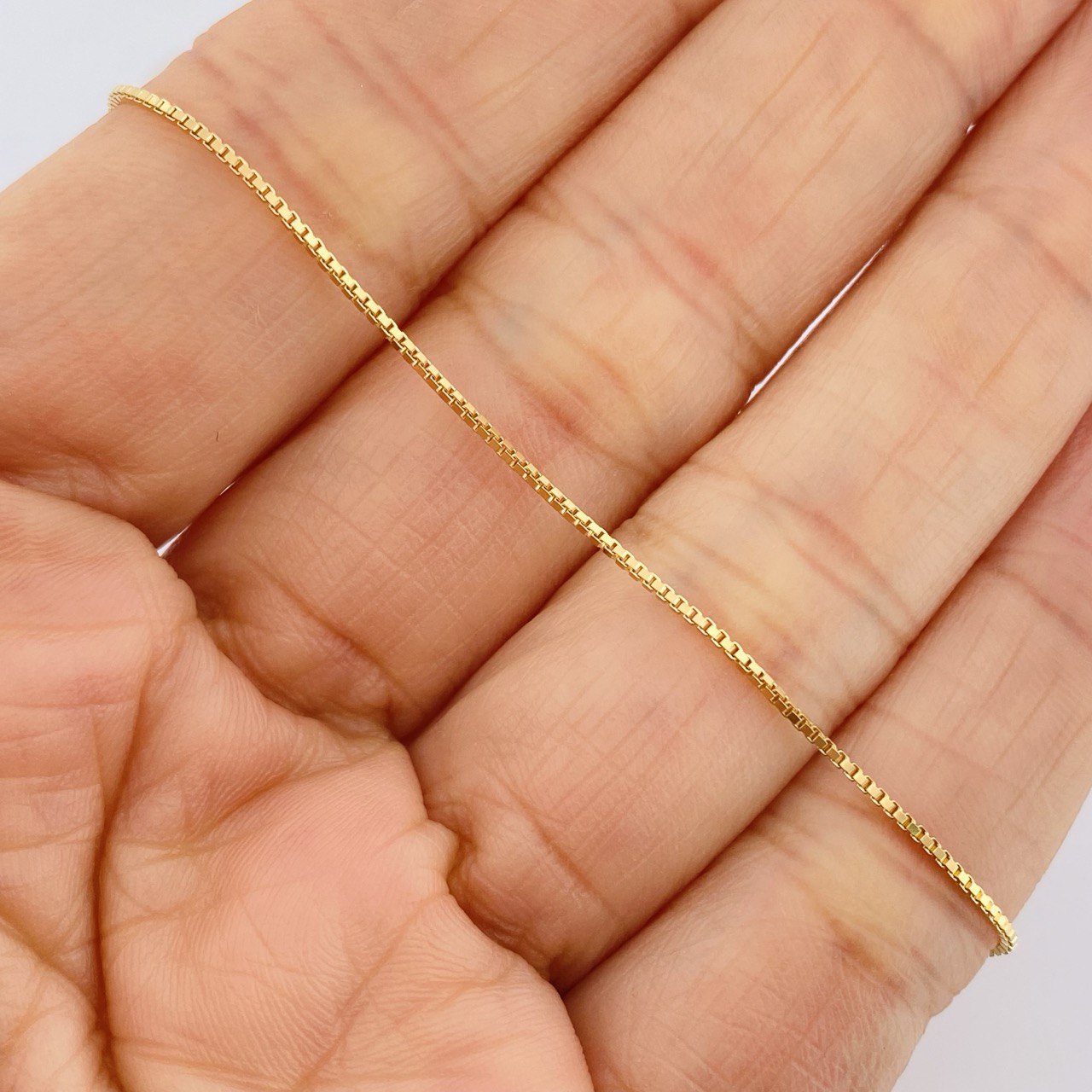 Cadena Veneciana 2.8gr / 45.5cm / Oro Amarillo +3 18K &