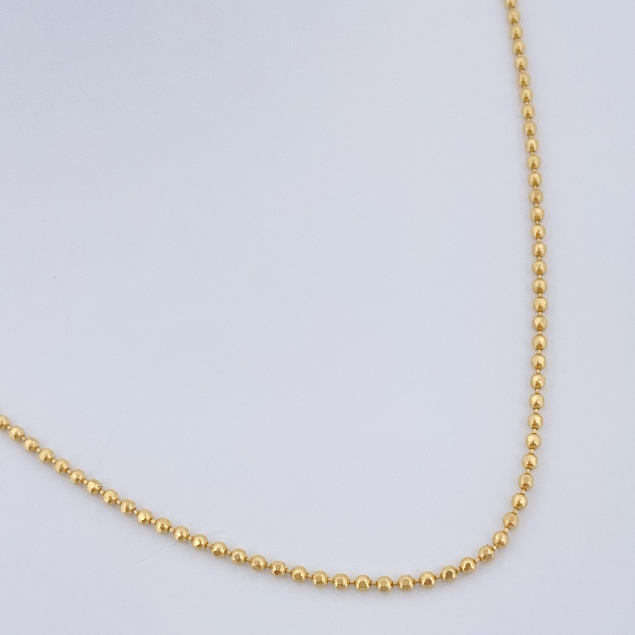 Military Chain 2.5gr / 60.5cm / 18K Yellow Gold +3 &