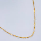 Military Chain 2.5gr / 60.5cm / 18K Yellow Gold +3 &