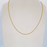 Military Chain 2.5gr / 60.5cm / 18K Yellow Gold +3 &