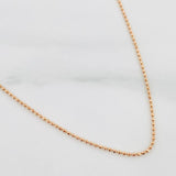 Cadena Militar 2.1 g / 18 in / 0.9 mm Oro Rosa 18K