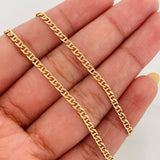 Flat Mariner Chain 5.95 g / 18 in / 2.2 mm Yellow Gold 18K