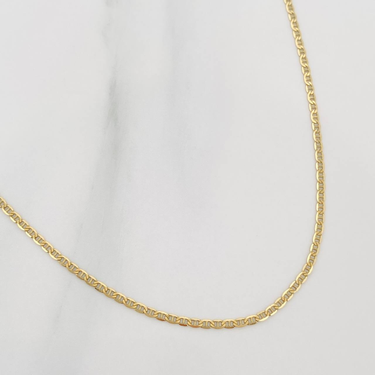 Cadena Escalera 2 g / 19 3/4 in / 1.4 mm Oro Amarillo 18K