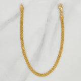 Pulso Chino 2.35 g / 7 1/2 in / 3.2 mm Oro Amarillo 18K