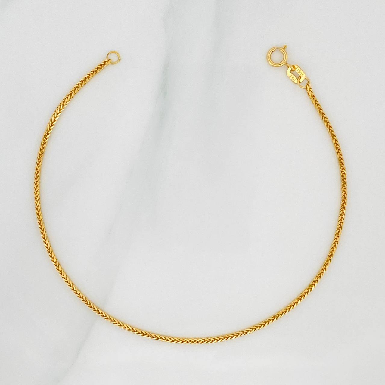 Pulso Franco 0.95 g / 7 1/2 in / 1.1 mm Oro Amarillo 18K