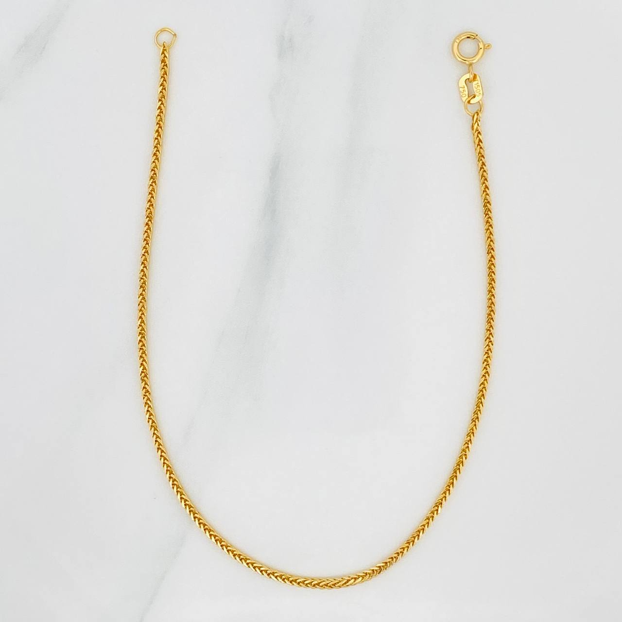 Pulso Franco 0.95 g / 7 1/2 in / 1.1 mm Oro Amarillo 18K