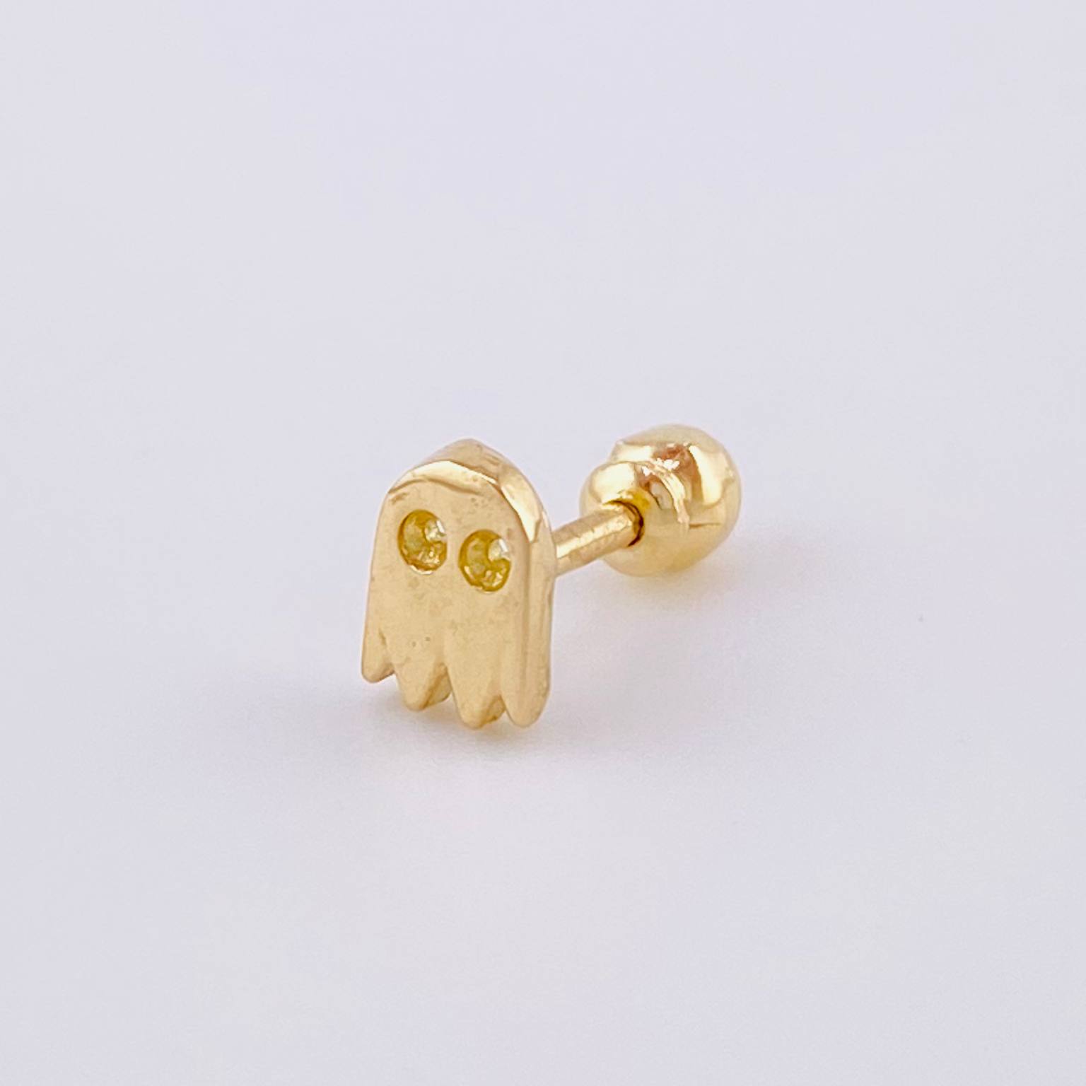 Piercing Fantasma 0.55 g / 1/2 in Oro Amarillo 18K