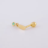 Hanging Globe Piercing 0.4 g / 1/2 in 18K Yellow Gold