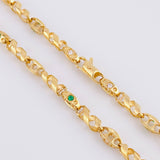 Cadena Rustica Espiral Adn 39.6 g / 25 1/2 in / 4.7 mm Oro Amarillo 18K