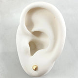 Stud Earrings Heart 0.5gr / 18K Gold