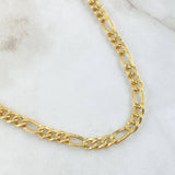 Figaro Chain 12.25gr / 70cm / 18K Yellow Gold +1 ©