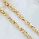 Figaro Chain 12.25gr / 70cm / 18K Yellow Gold +1 ©