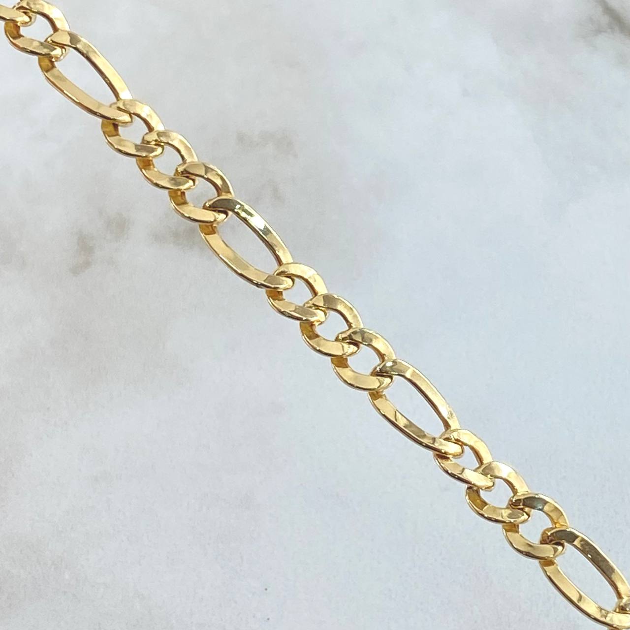 Figaro Chain 12.25gr / 70cm / 18K Yellow Gold +1 ©