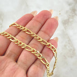 Figaro Chain 12.25gr / 70cm / 18K Yellow Gold +1 ©