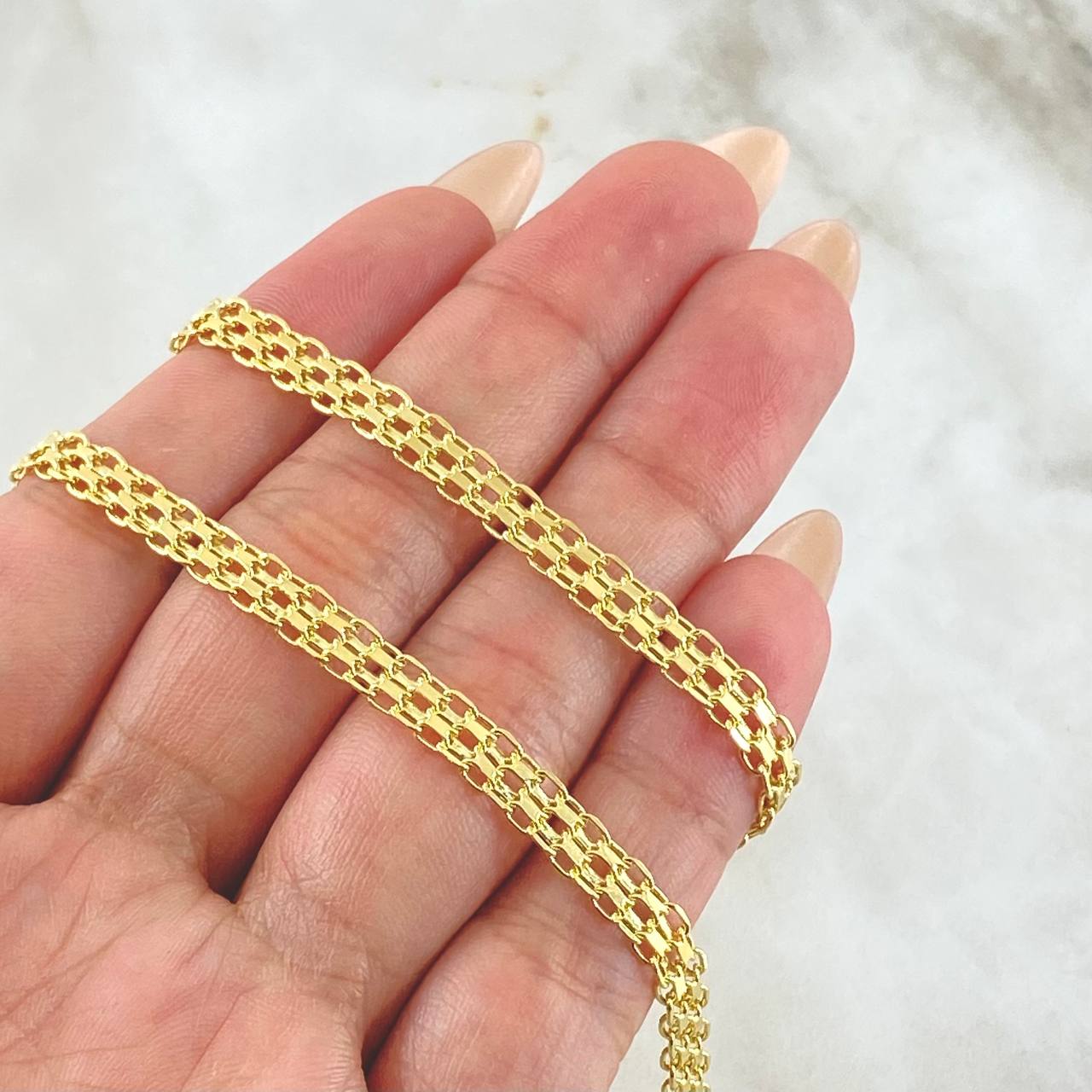 Bismark Chain 8.85gr / 60cm / Yellow Gold +1 18K ©