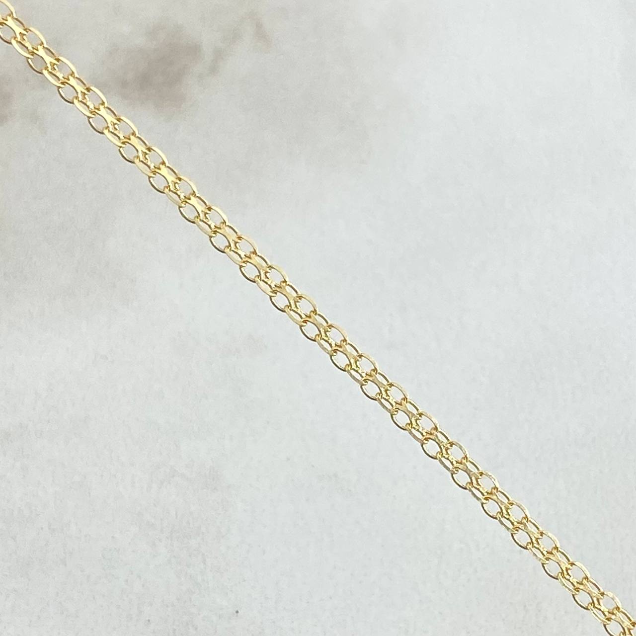Bismark Chain 2.55gr / 23.6in / 18K Yellow Gold +1$
