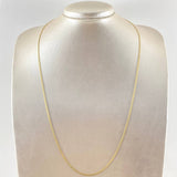 Bismark Chain 2.55gr / 23.6in / 18K Yellow Gold +1$
