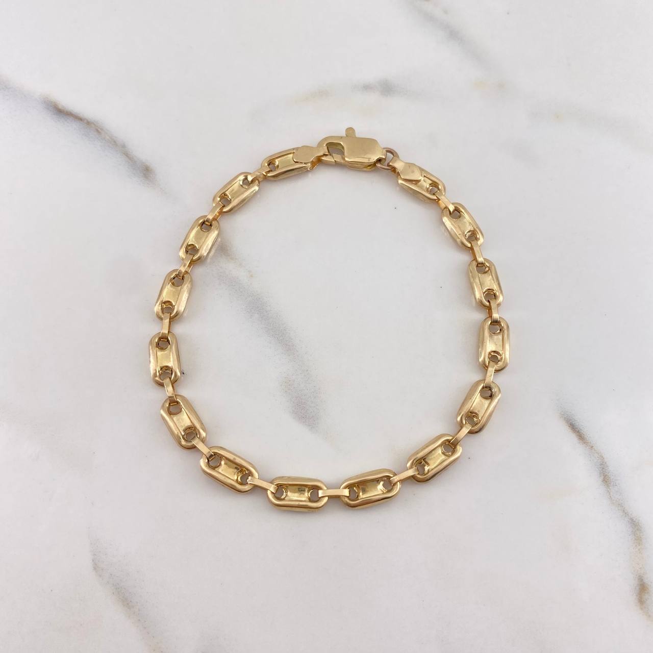 Bracelet GC Expanded 6.05gr / 19cm / 5.1mm Smooth 18K Yellow Gold &
