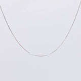 Venetian Chain 1.1g / 18 in / 0.5mm 18K White Gold