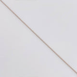 Venetian Chain 1.1g / 18 in / 0.5mm 18K White Gold
