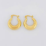 Candongas Olga 2.15g / 3/4 in Oro Amarillo 18K