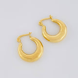 Candongas Olga 2.15g / 3/4 in Oro Amarillo 18K