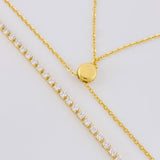 Cadena Aro Seguido Tenis 5.7g / 26 in / 1.2mm Oro Amarillo 18K