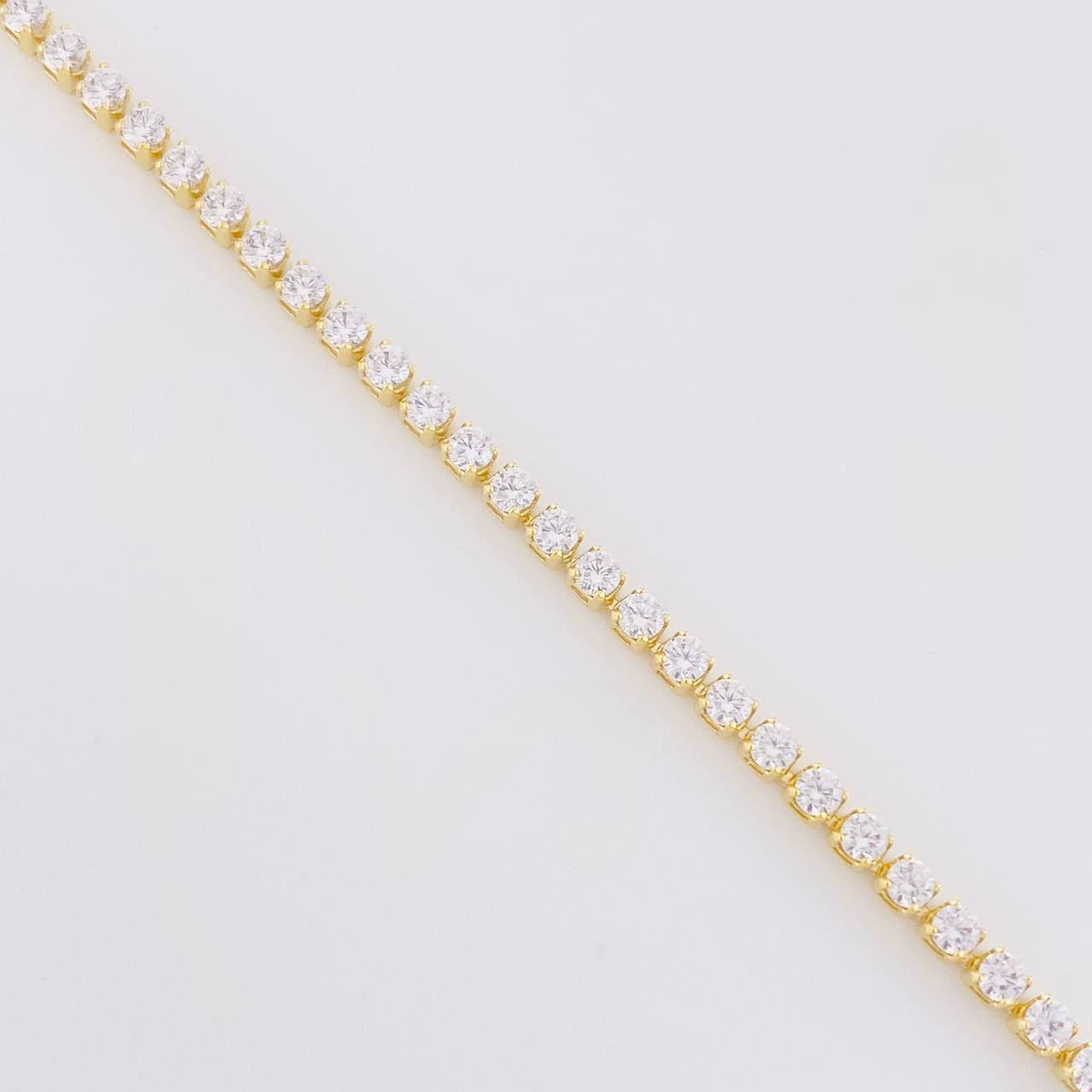 Cadena Aro Seguido Tenis 5.7g / 26 in / 1.2mm Oro Amarillo 18K