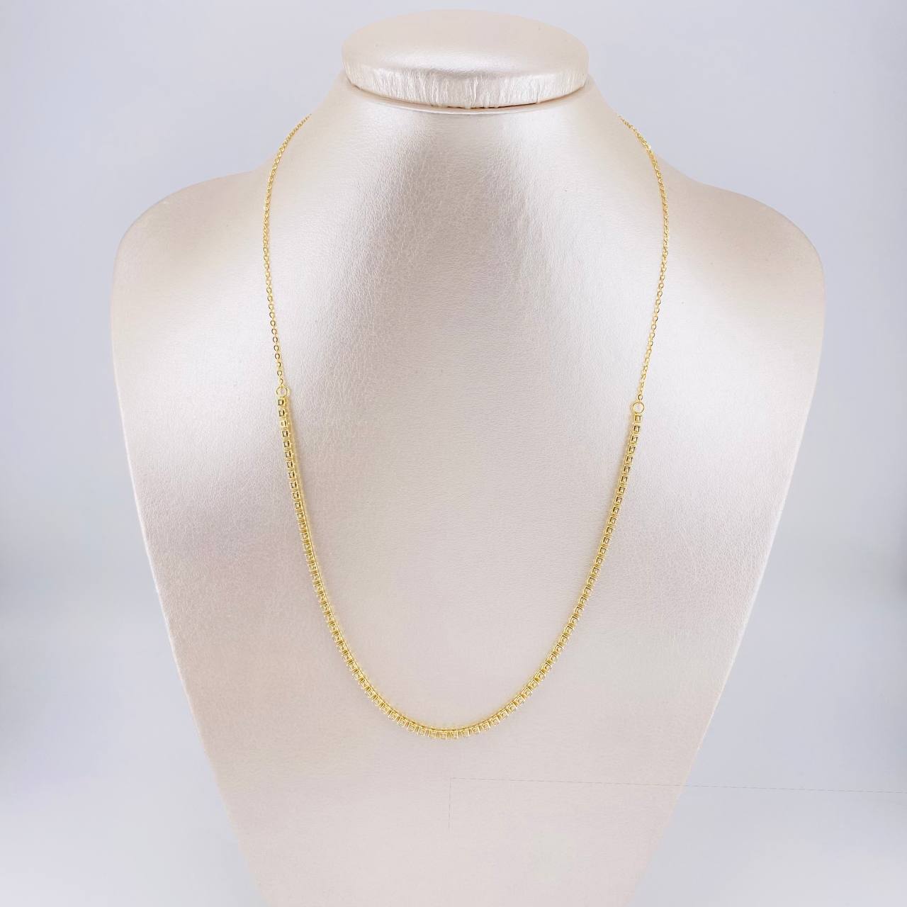 Cadena Aro Seguido Tenis 5.7g / 26 in / 1.2mm Oro Amarillo 18K