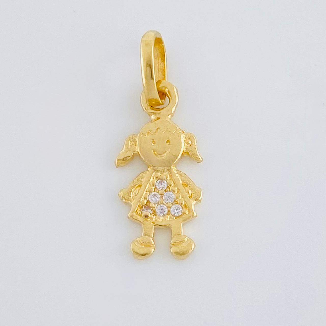 Dije Niña 0.8 g / 3/4 in Oro Amarillo 18K
