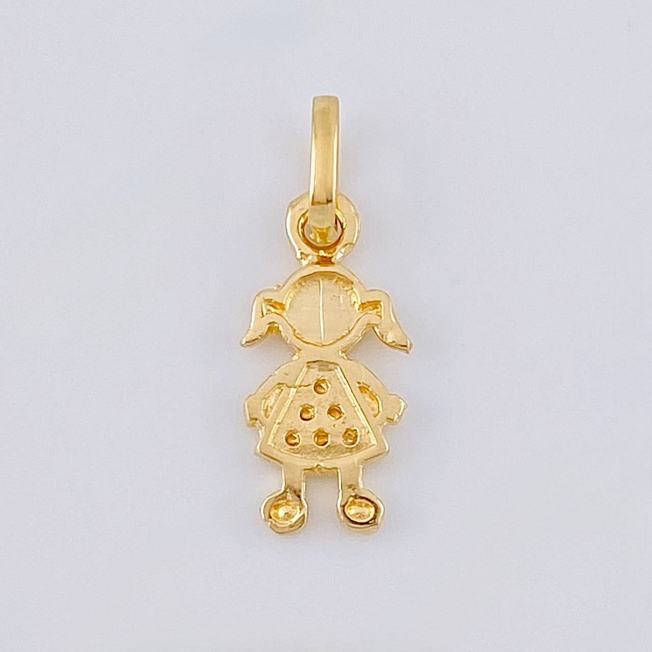 Dije Niña 0.8 g / 3/4 in Oro Amarillo 18K