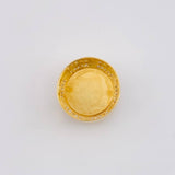 Herraje Tambor Cara De Pantera 5.35 g / 3/4 in Dos Oros Amarillo Blanco 18K
