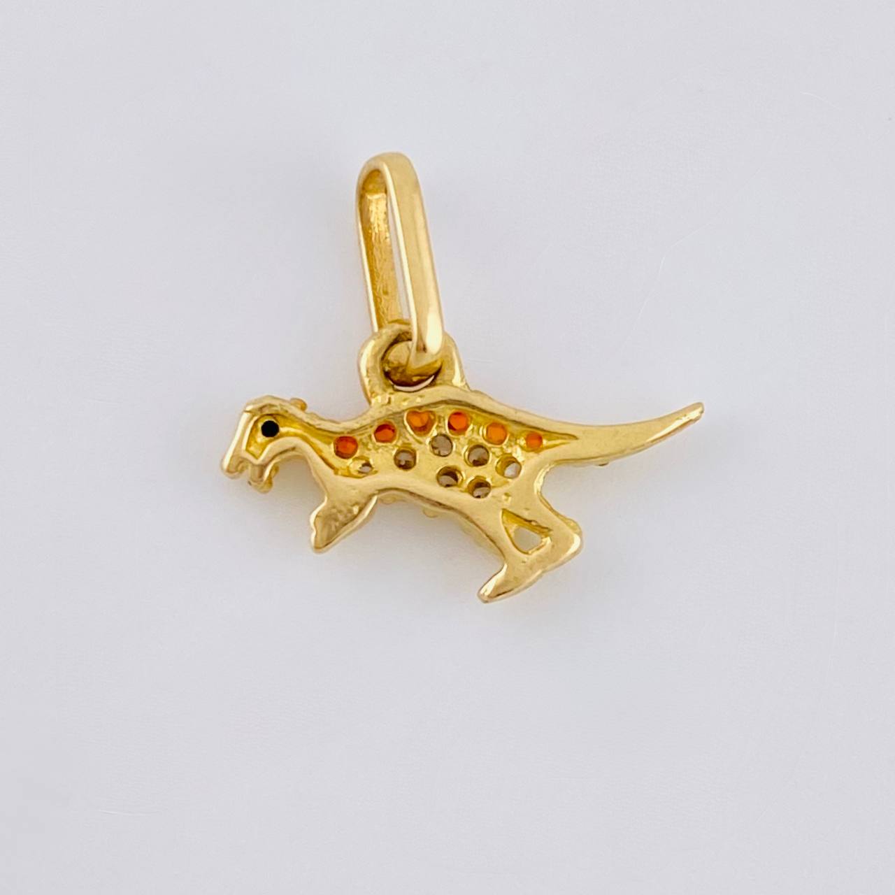 Pendant Dinosaur 0.85 g / 1/2 in Yellow Gold 18K