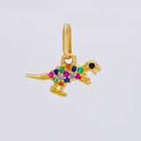 Dije Dinosuario 0.8 g / 1/2 in Oro Amarillo 18K