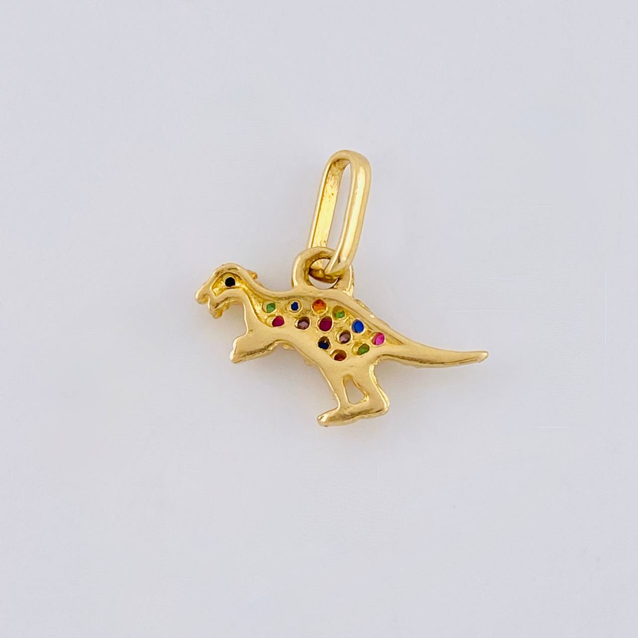 Dije Dinosuario 0.8 g / 1/2 in Oro Amarillo 18K