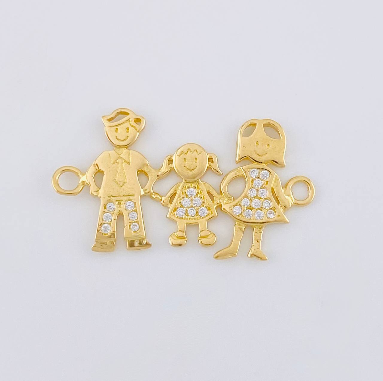 Herraje Familia 2.4 g / 1 in Oro Amarillo 18K