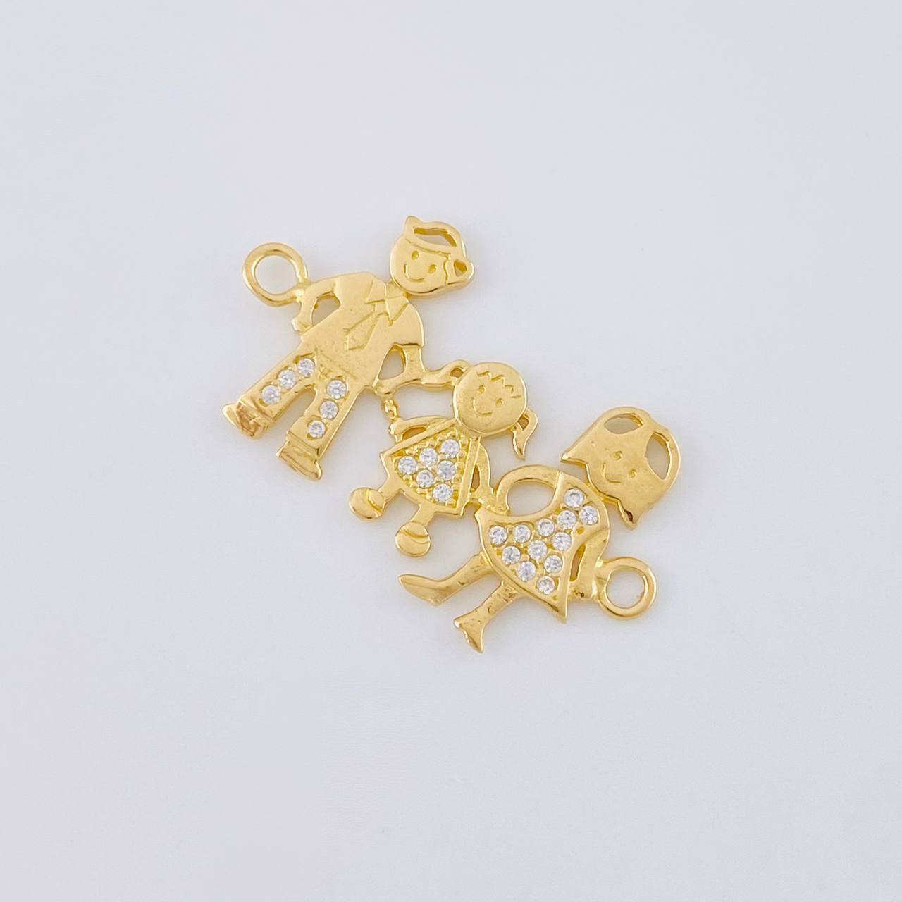 Herraje Familia 2.4 g / 1 in Oro Amarillo 18K