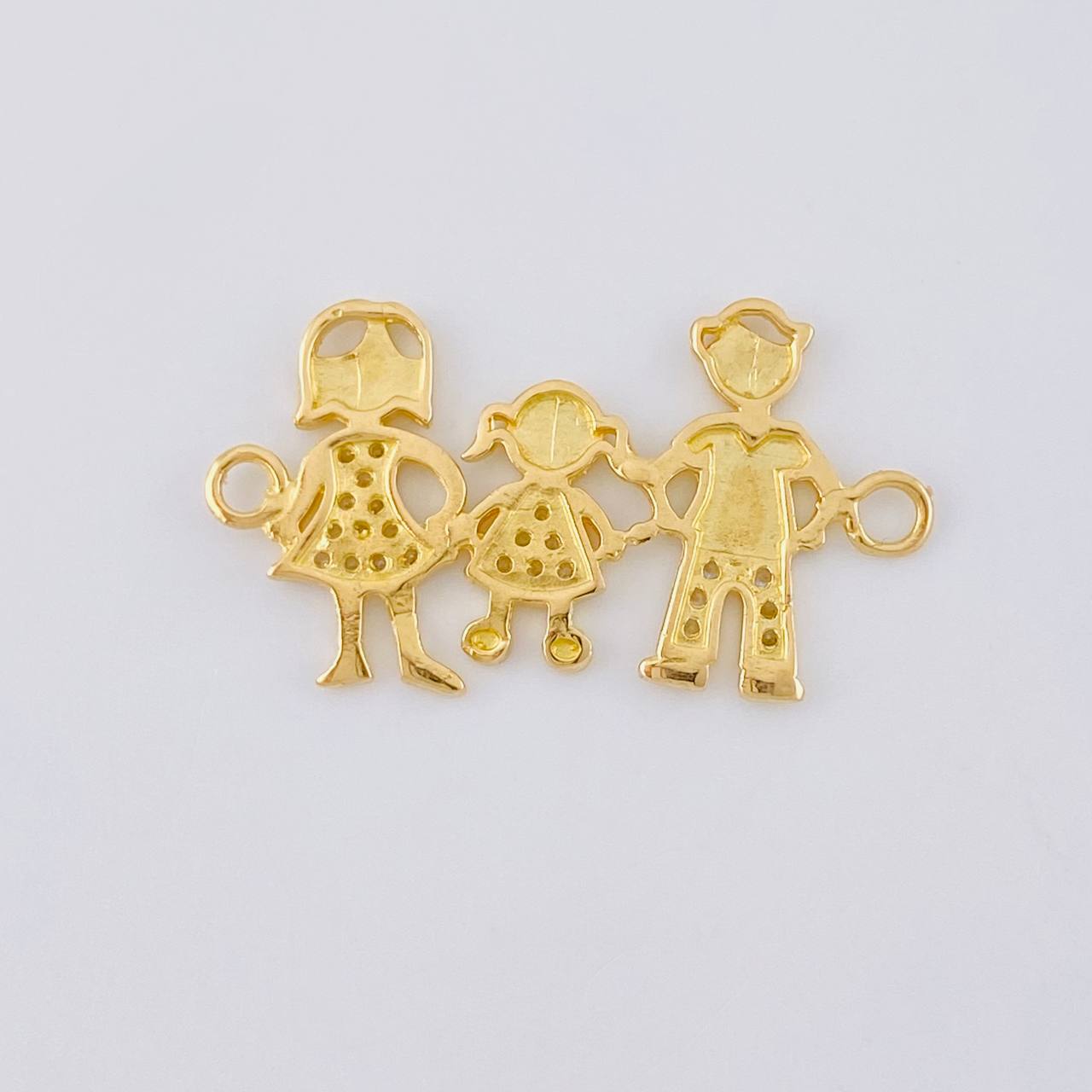 Herraje Familia 2.4 g / 1 in Oro Amarillo 18K